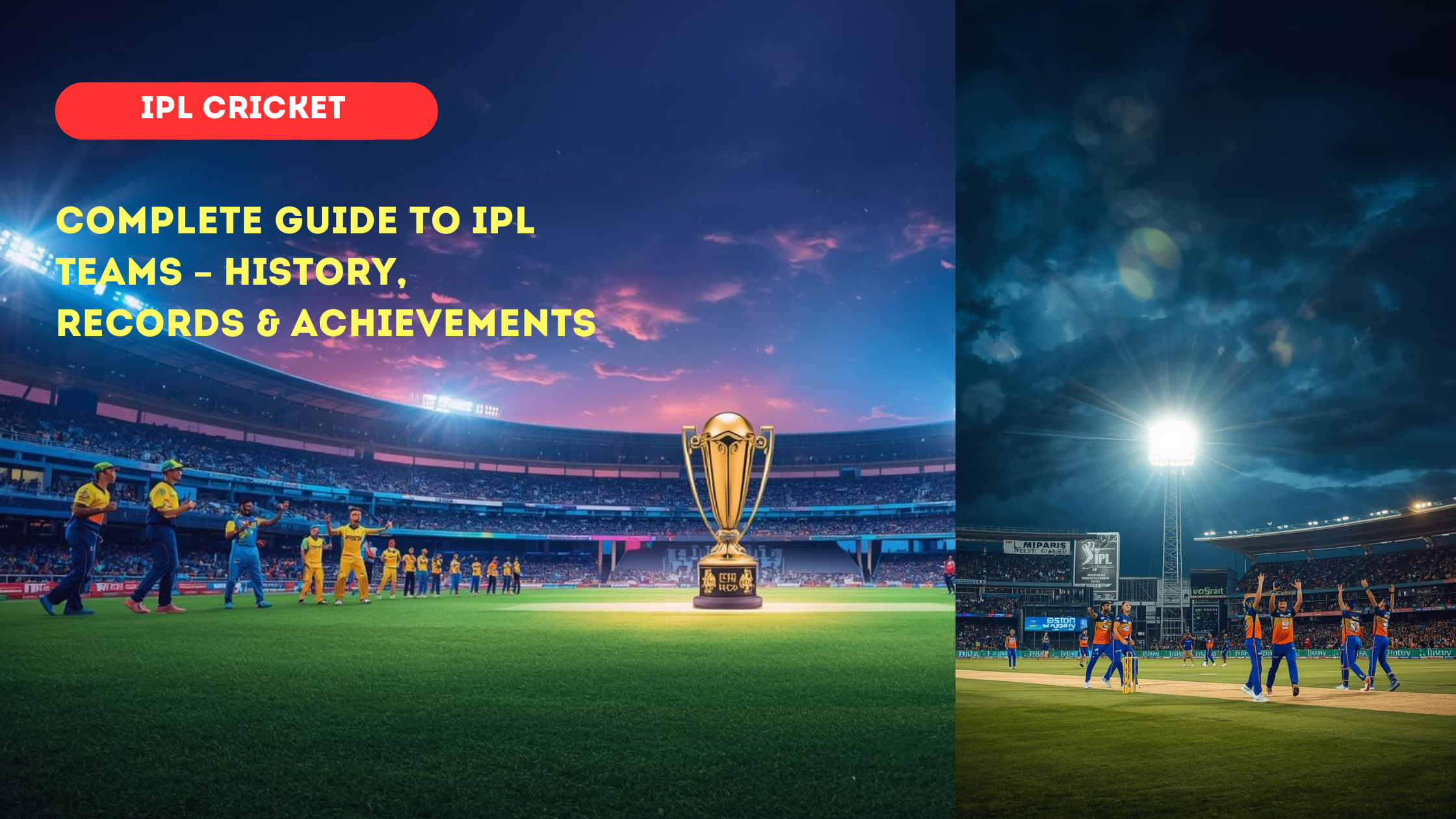 IPL Cricket-History